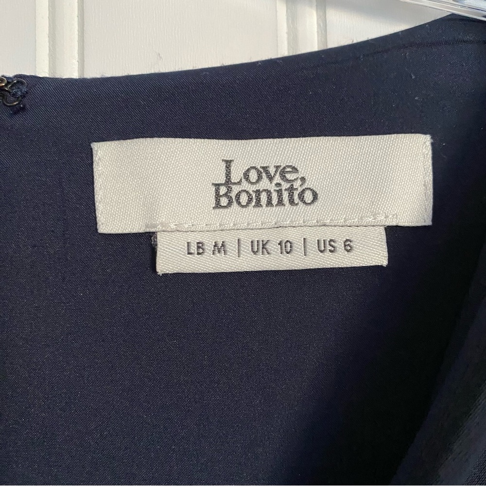 Love Bonito navy, wide legged jumpsuit SIZE 6 (US) - Picture 6 of 11